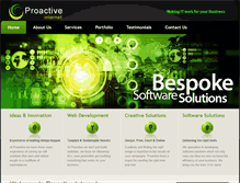Tablet Screenshot of proactive-internet.com